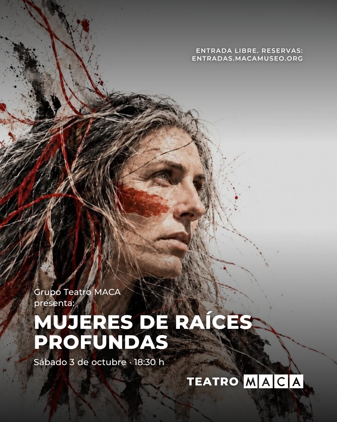Afiche de «Mujeres de raíces profundas»